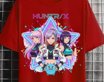 Kpop Huntrix PNG,K Pop Demon Hunters Clipart, Saja Girls Anime Fan Art PNG,Anime Lover Gift,Instant download,Pop Demon Hunters Clipart,