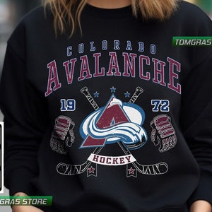 Old Time Hockey Causeway Collection Colorado Avalanche Hoodies Sweatshirt