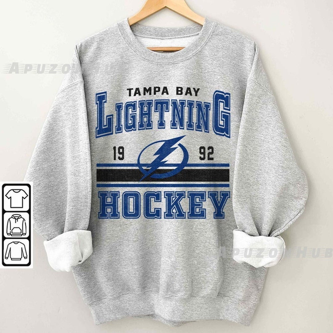 Tampa Bay Lightning Shirt Lightning Tee Hockey Shirt Etsy