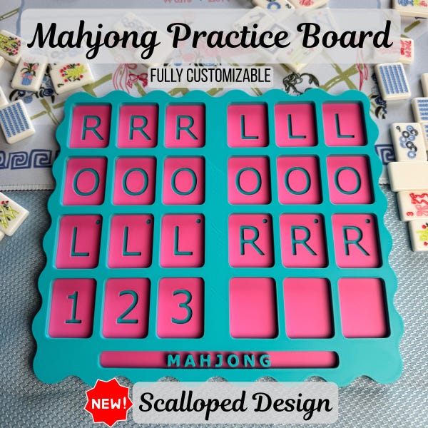 Solo Mahjong Board - Etsy