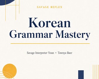Korean Grammar Mastery Bundle, 4 Books, 100 Points, Beginner to Advanced (Printable PDF)