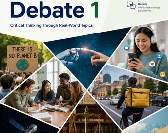 Read Think Debate 1 Adult ESL Workbook Printable English Reading Debate Critical Thinking