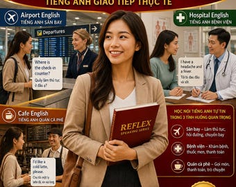 Reflex Speaking Books 1-3 Complete Pack (ENG-VIE) | Audiobooks Included