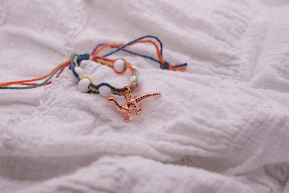 Dinosaur Hemp Bracelet