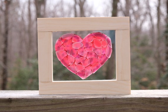 Seaglass Heart