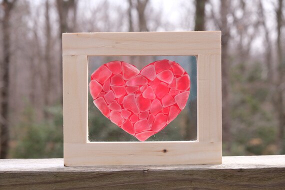 Seaglass Heart
