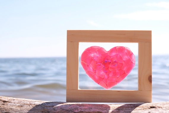 Seaglass Heart