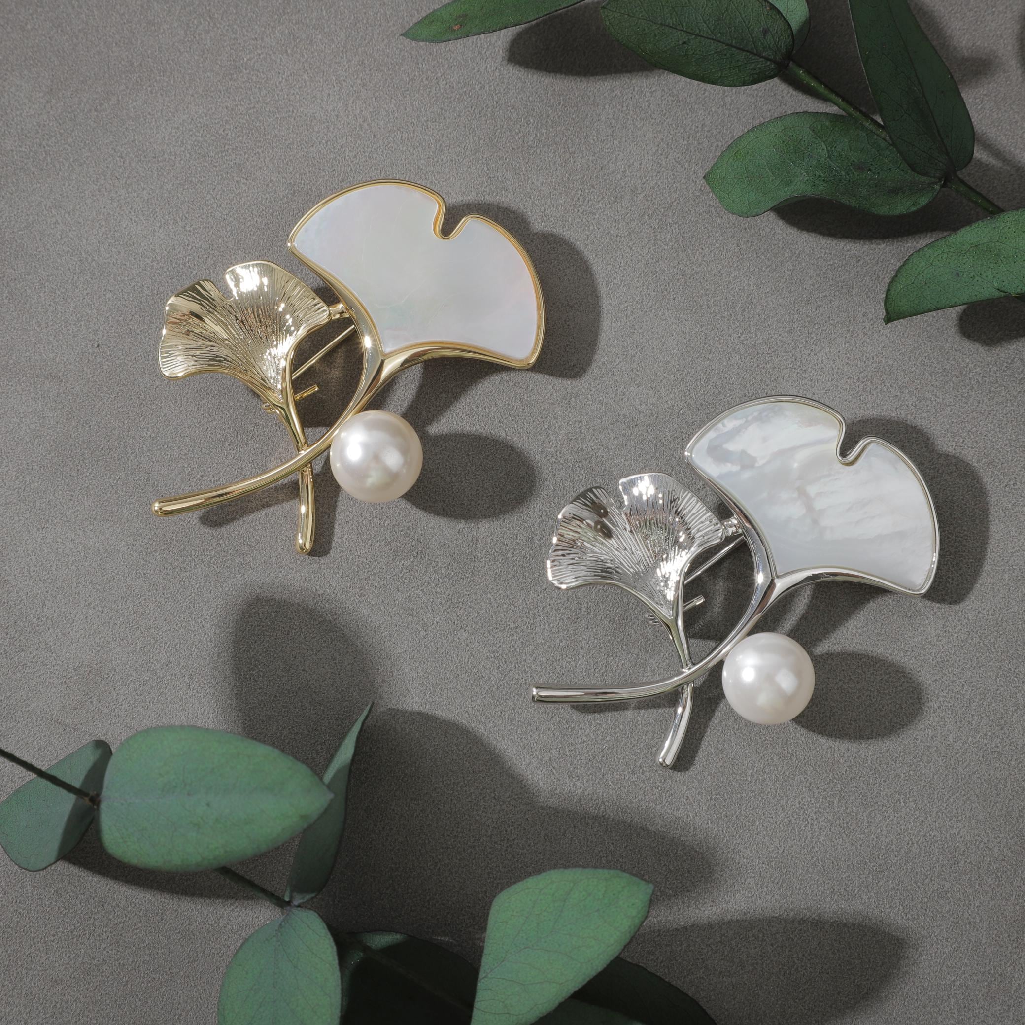 ヴィンテージの葉のブローチ - Etsy 日本