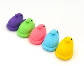 Huhn Peeps Küche Magnete 5er-Pack 3D Gedruckt Frühling Küche Dekor