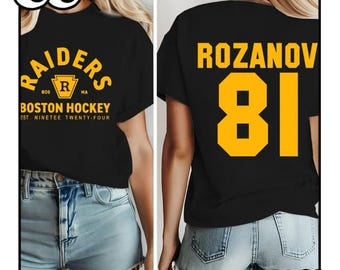 Boston Raiders Rozanov #81 Hockey Fantröja