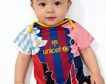 2026 WM Fußball Baby Romper Portugal Argentinien Miami Säuglingsbodysuit Crawler