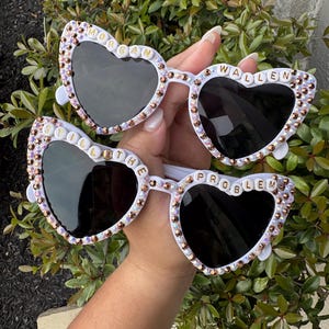 Morgan Wallen "Still the Problem" Tour Heart Sunglasses | Country Concert Western Shades
