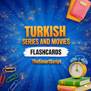 Turkiska dramakort | Lär dig turkiska fraser och slang