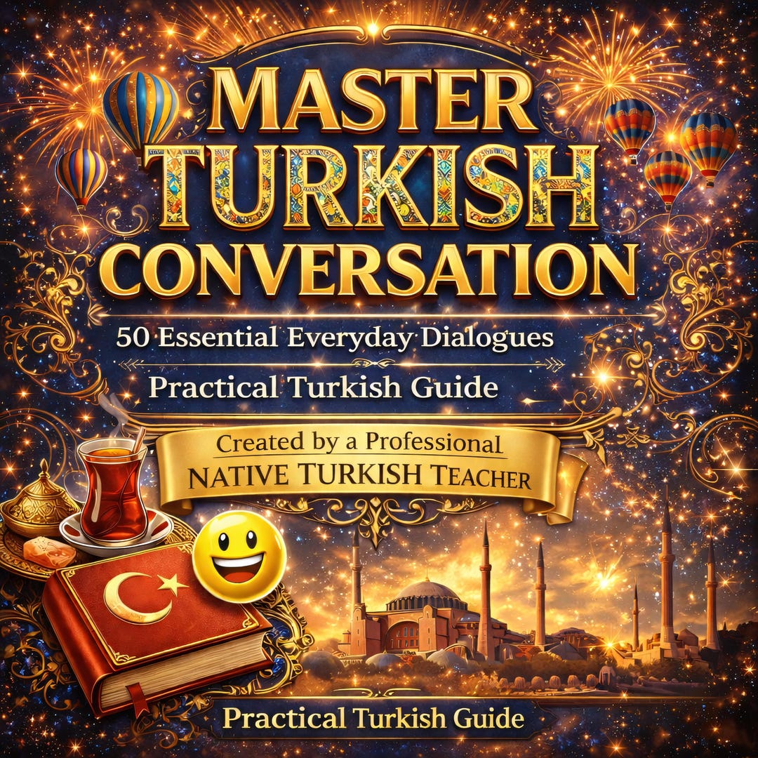 Master Turkish Conversation: 50 Essential Everyday Dialogues | Created ...