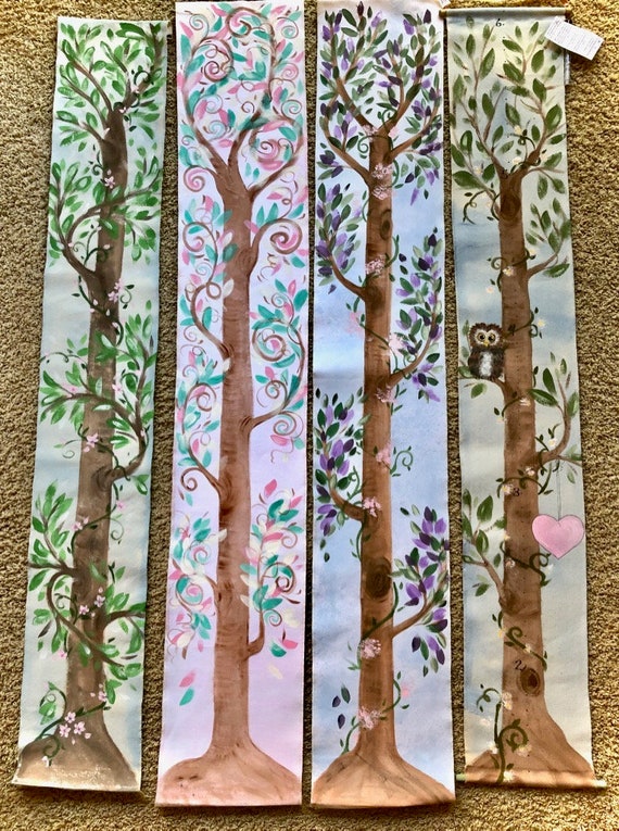 Hand Painted Growth Chart