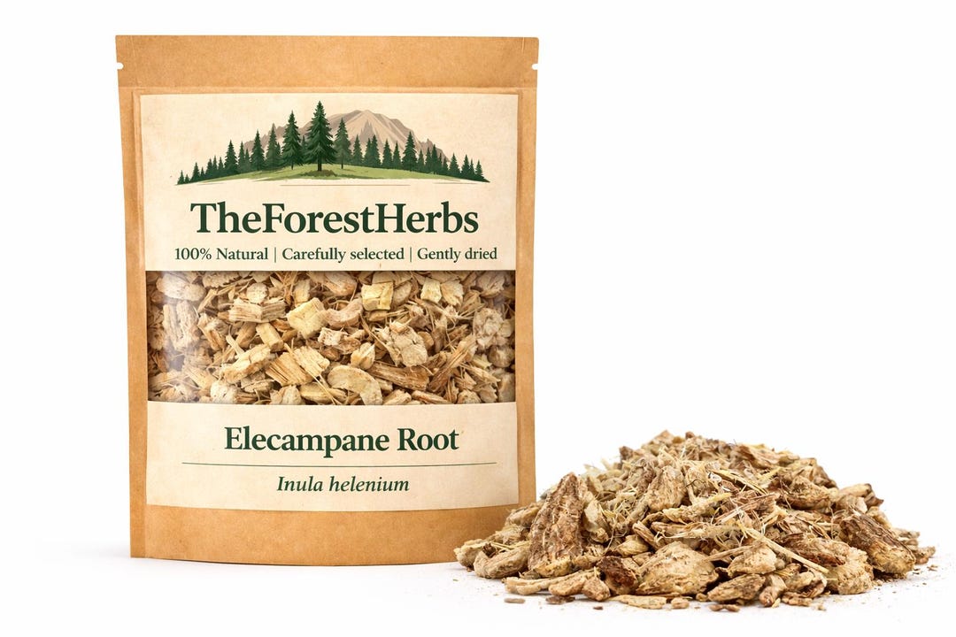 Elecampane Root – Inula Helenium/ Wild Harvested/ Loose Root Herbal Tea ...