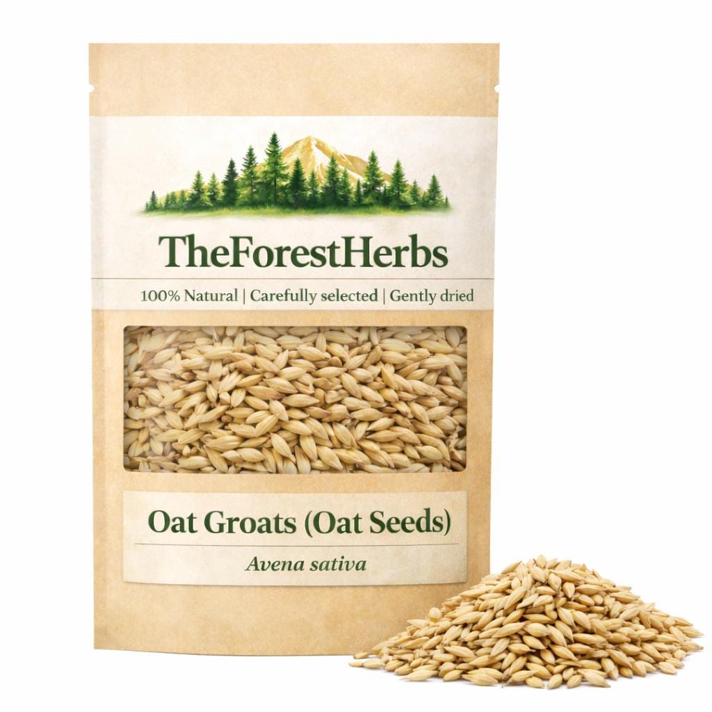 Oat Groats - Avena sativa/ Natural Dried Herbs/ Wild Harvested Whole Oat Seeds