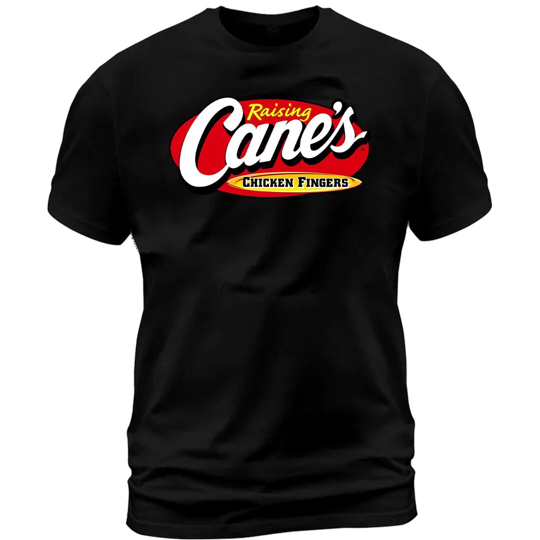 Raising Cane's Logo T-shirt | Fast Food Chicken Restaurant Tee - Etsy