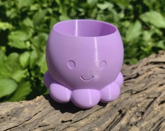 Octopus Planter STL | 3D Printed Plant Pot