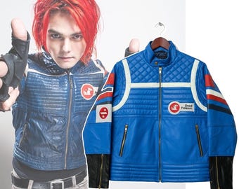 Steampunk MCR Party Poison My Chemical Romance leren jack