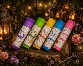 Baumes à lèvres conte de fées faits main (5,5 ml)