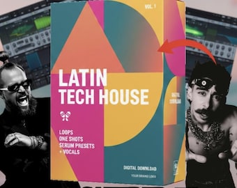 Paquete MIDI Latin Tech House: preajustes de Serum, bucles, one-shots y voces