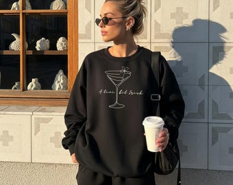A Tini Bit Irish Sweatshirt, Funny St Patrick's Day Crewneck