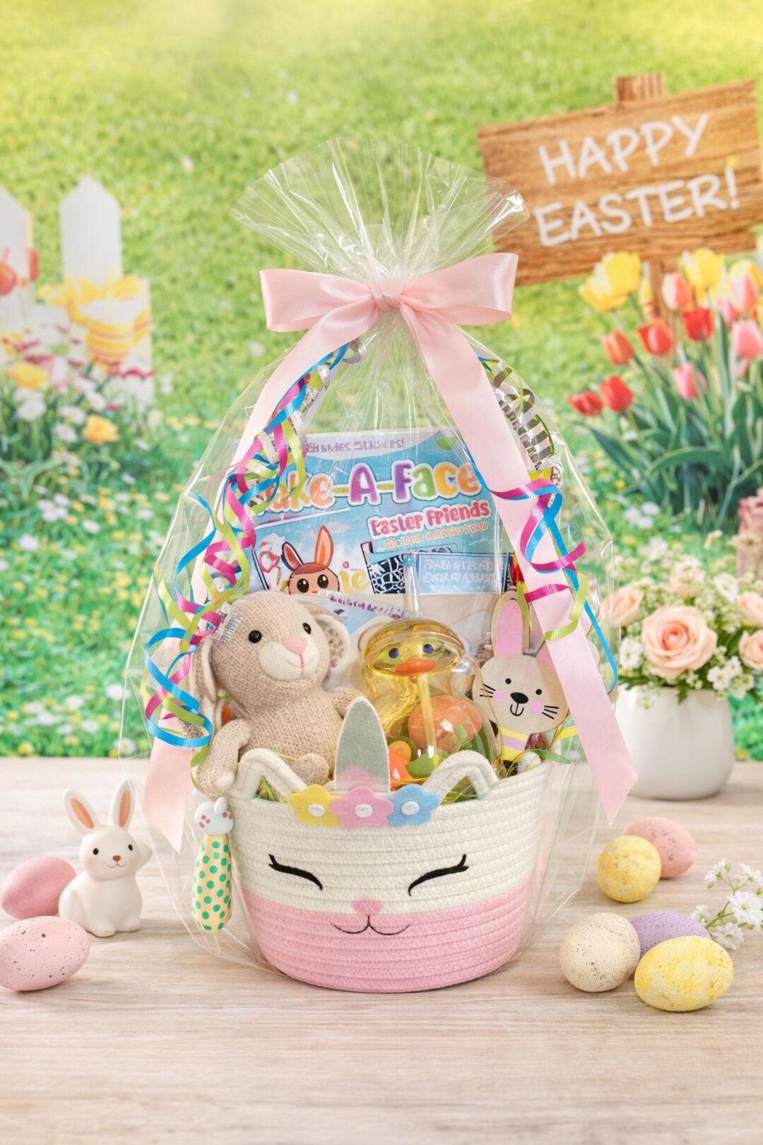 Unicorn Easter Basket for Kids Easter Bunny is Still on the Way - Etsy