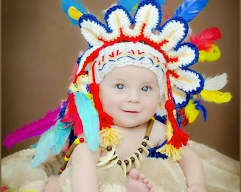 Indian Headdress Crochet Pattern