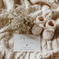Minimalist Gender-Neutral Pregnancy Reveal | Modern Ultrasound Baby Announcement | Editable Canva Sonogram Template