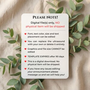 Holy Cow Pregnancy Announcement, Editable Western Baby Reveal Digital Download image 10