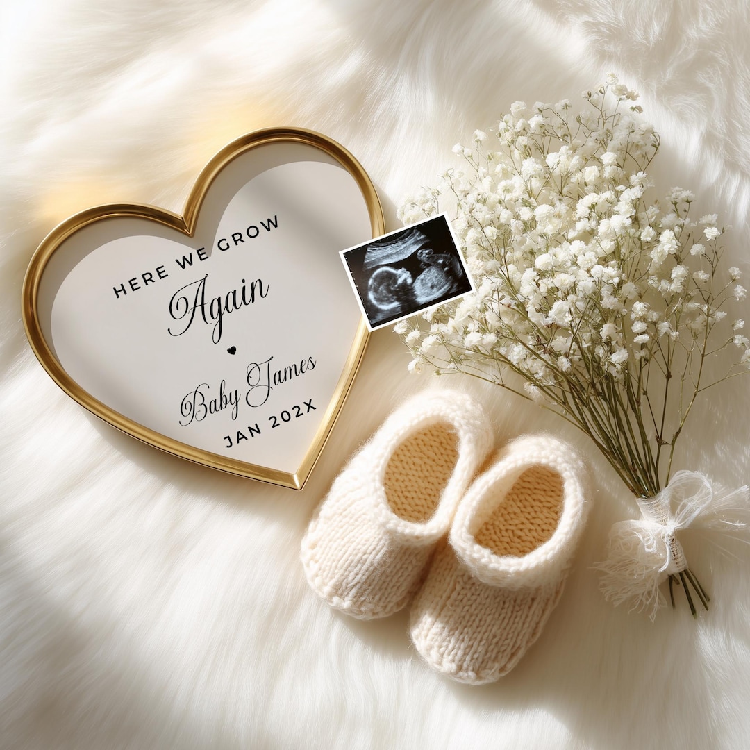 Here We Grow Again Pregnancy Announcement, Baby Number 2 Reveal ...