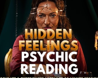 Verborgen gevoelens Paranormaal lezen, onthul hun geheime emoties, ware bedoelingen en wat ze verbergen met een energieverbinding van hetzelfde uur