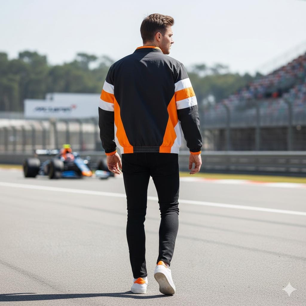 Mclaren F1 Racing Jacket Mens | Formula 1 Team Bomber Jacket Mclaren F1 Racing Jacket Mens | Formula 1 Team Bomber Jacket
