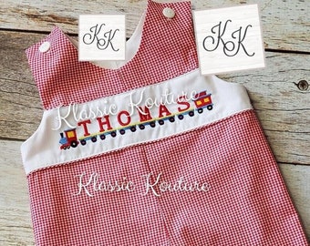 Train Name Shortall Longall Bubble First Birthday Outfit Train Birthday Jon Jon Take Me Home Romper