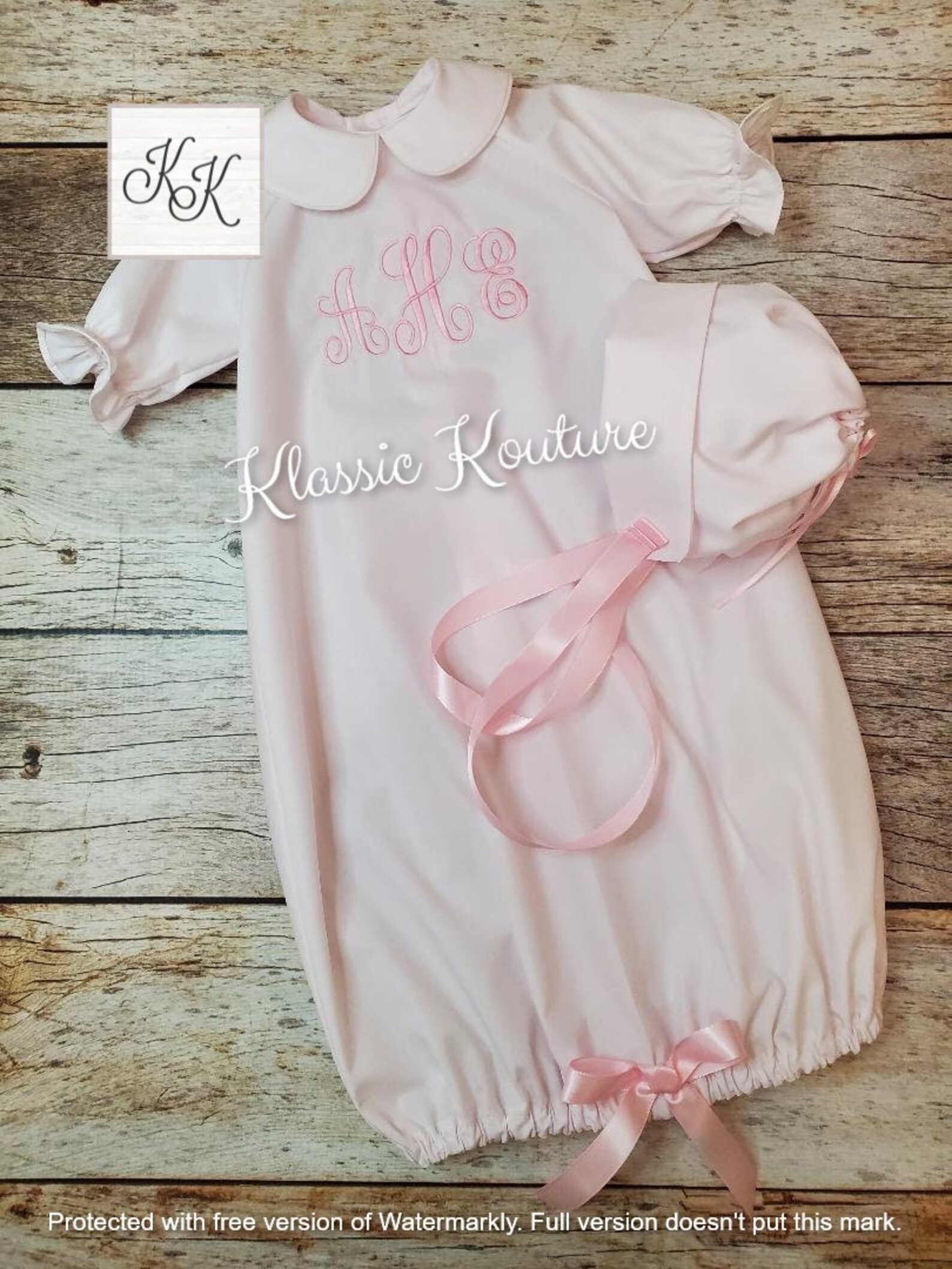 Baby Girl Take Me Home Gown Christening Gown Blessing Baby Etsy