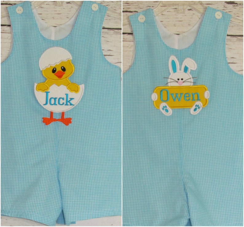 Unique Baby Boys Easter Chick Jon Jon Outfit