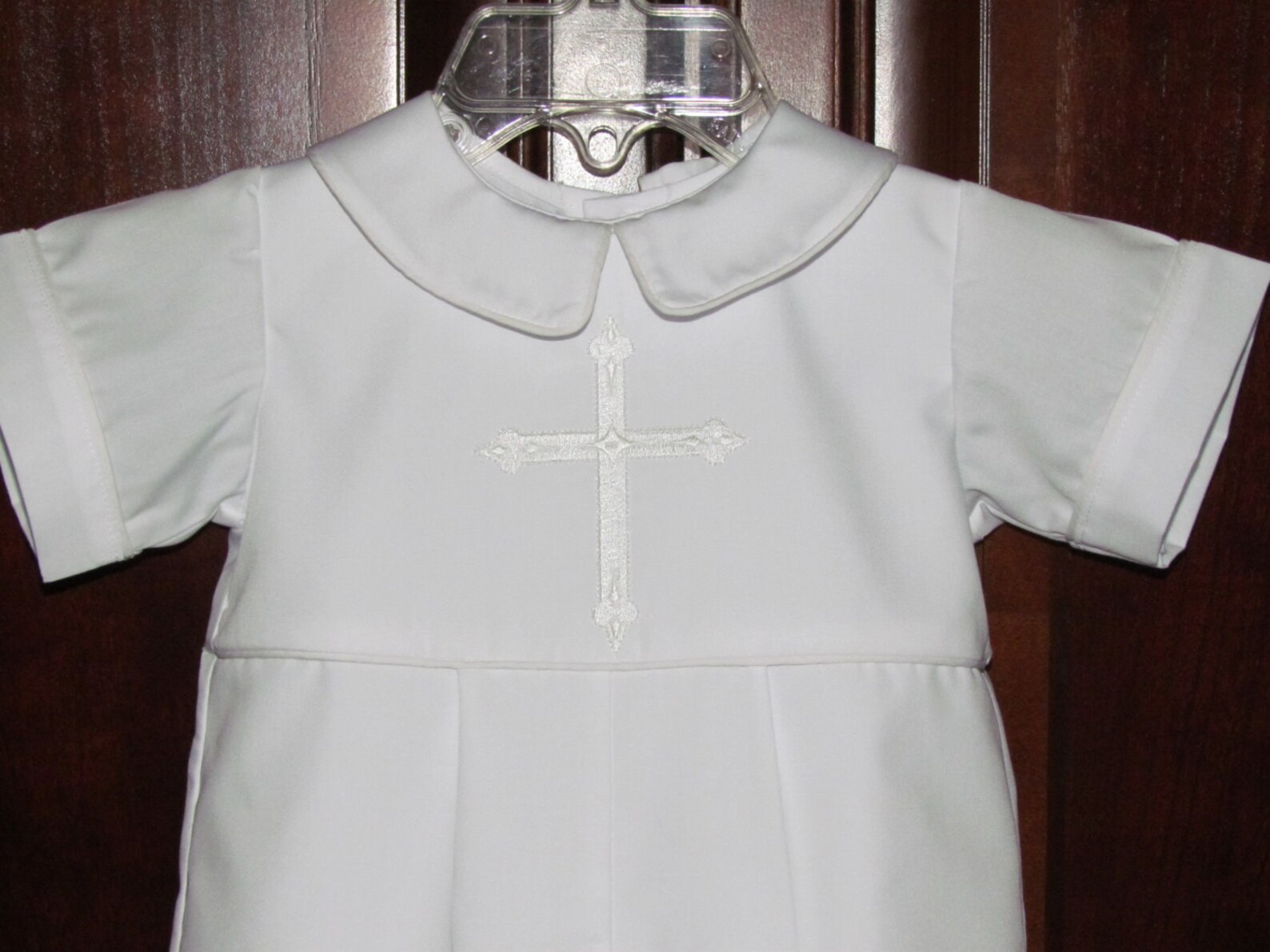 Baby Boy Baptism Romper Christening Romper Blessing Outfit Etsy