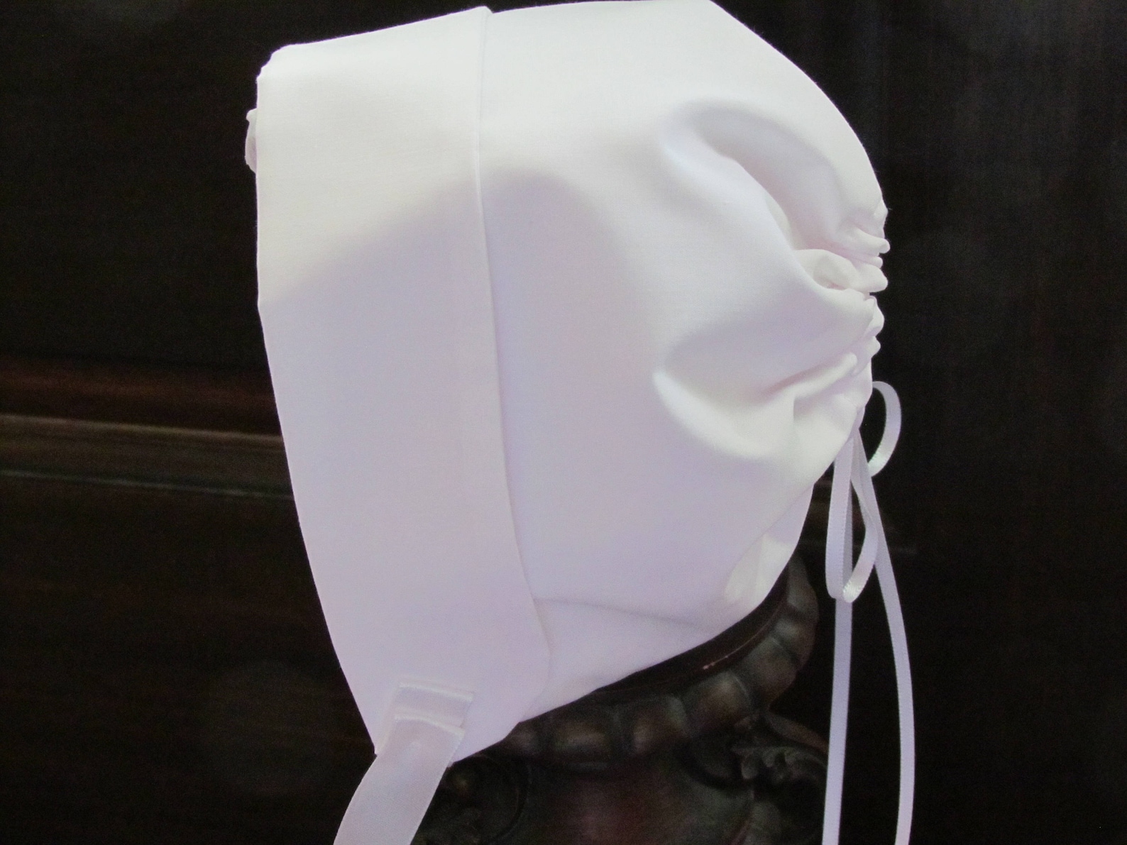 Christening Bonnet Baby Baptism Bonnet Gender Neutral Baby - Etsy