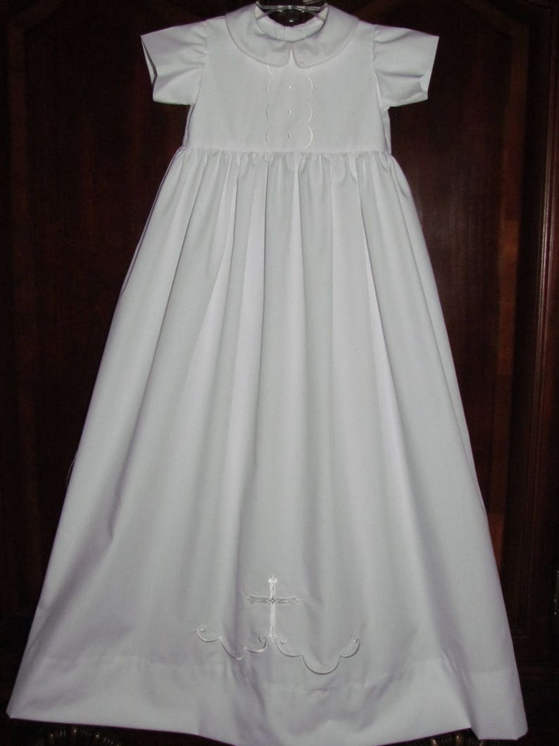Christening Gown Boys Baptism Gown Unisex Gown Baby Blessing Etsy