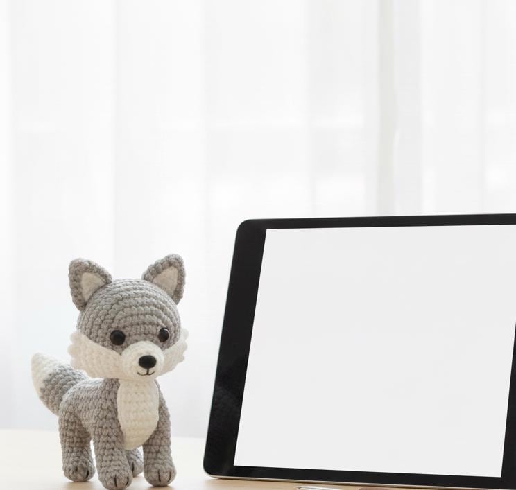30 Wolf Crochet Patterns to Stitch for Woodland Decor, Gifts, and Amigurumi Displays 29 Standing Gray Wolf Crochet Pattern
