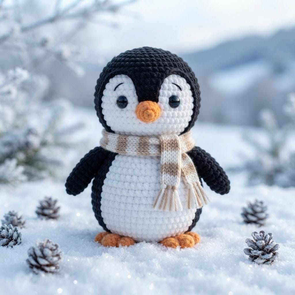 30 Animal Crochet Patterns for Cute Gifts, Nursery Decor, and Cozy Makes 8 Plush Penguin Amigurumi Pattern