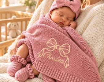 Personalized Name Baby Romper Newborn Outfit, Custom Embroidered Baby Clothes For Newborn, Name And Date Baby Outfit, Newborn Photo Prop