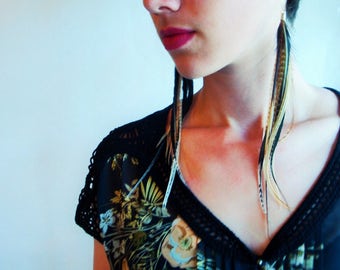 Mojave Feather Earrings