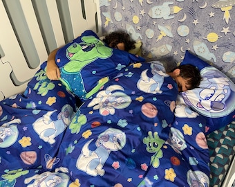 Alien & Astro Pups - ABDB bedsheets