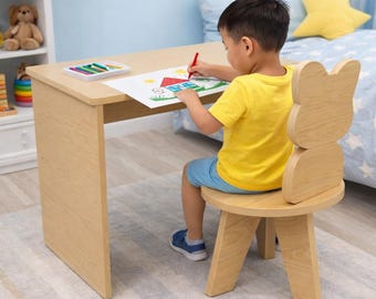 Wooden Chair CNC Cutting Plan, Kids Room Decor, Modern Furniture Design (Instant Download)
