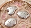 Personalized Compact Mirror, Custom Bridesmaid Gift, Engraved Silver Pocket Mirror, Bridesmaid Proposal Box Idea, Bridal Party Favor product logo