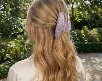 Personalized Name Hair Claw,Wedding Hairpiece for Bridesmaids,Gift for Her，Engraved Name Hair Accessories,Wedding Gift