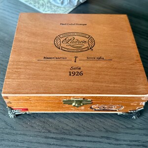 Pic] Not anything fancy but Upcycled my dad's cigar box into a