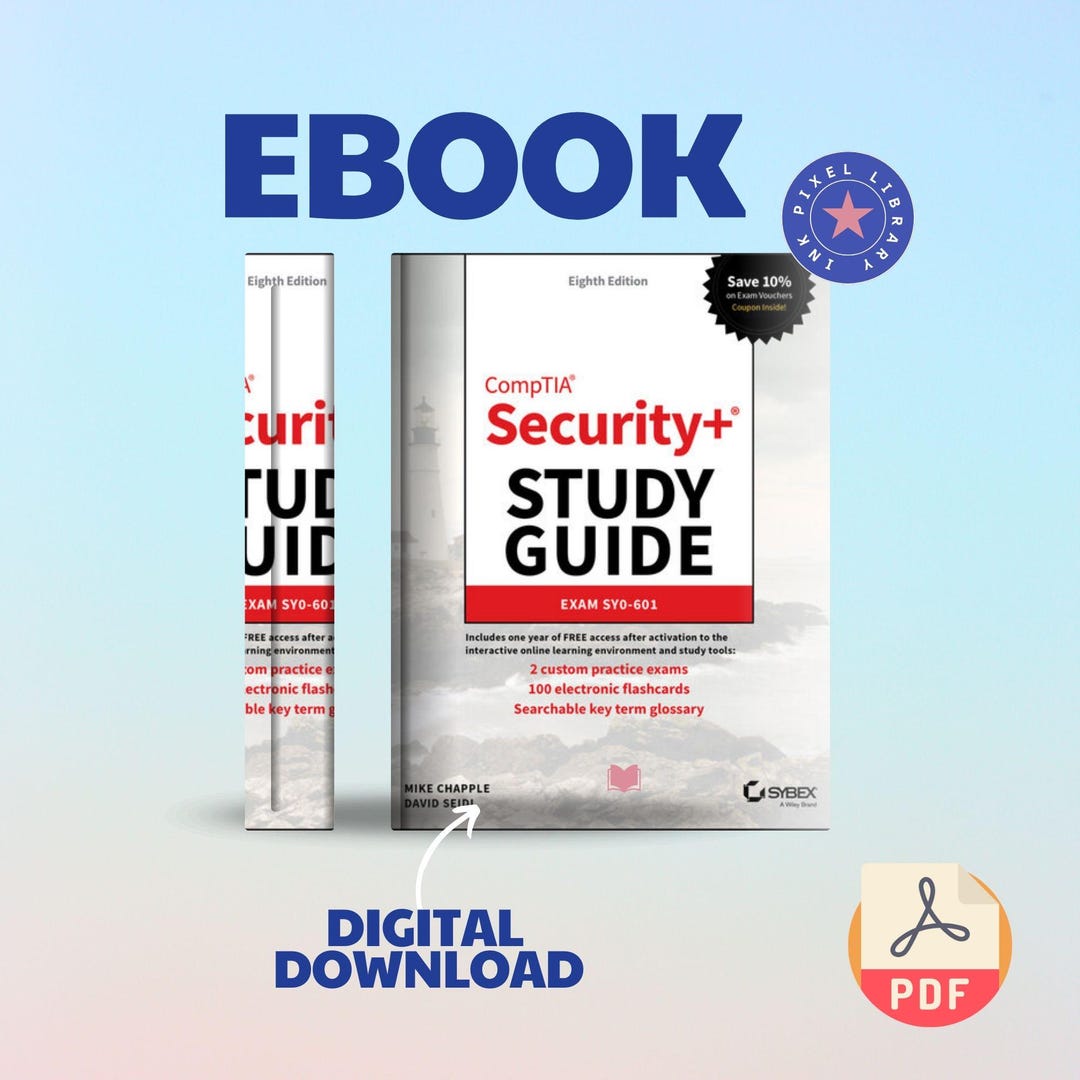 Comptia Security+ Study Guide: Exam SY0-601 - Etsy